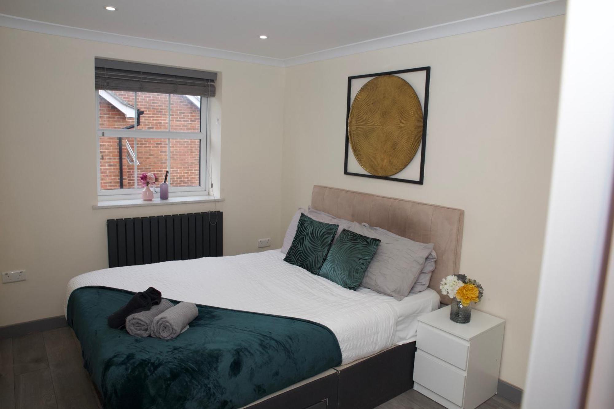 Spacious Modern 2 Bed Flat In City Centre Reading Bagian luar foto
